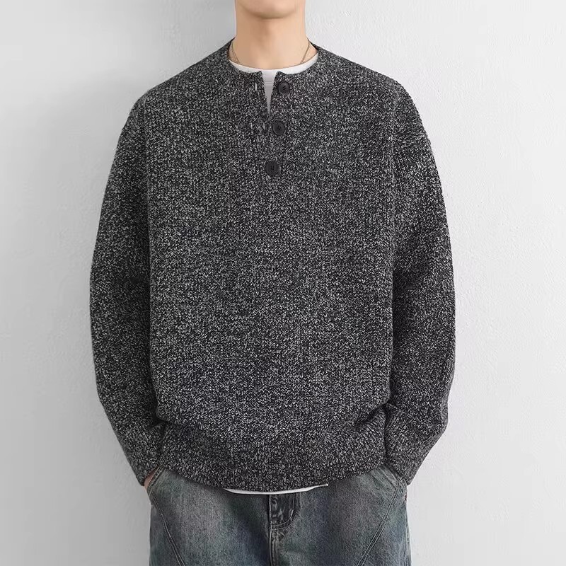 Street Fashion Of Milan - Fur Collar Pullovers Anime Rabbit Mens