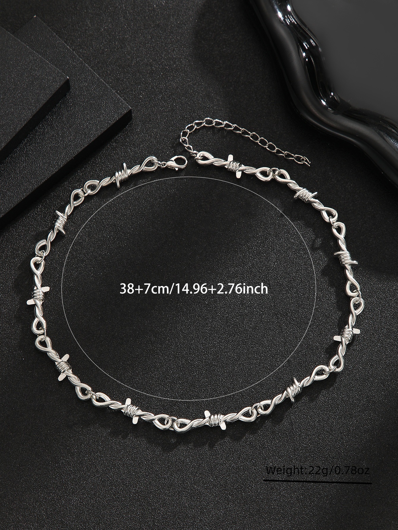 Chic Industrial Necklace Men S - Street Fashion Guys บทวิจารณ์และราคา