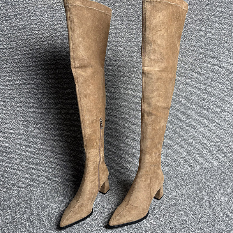 Winter Fashion Pointed Toe Wom - Street Fashion Rome บทวิจารณ์และราคา