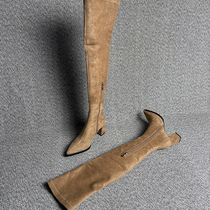 Winter Fashion Pointed Toe Wom - Street Fashion Rome บทวิจารณ์และราคา