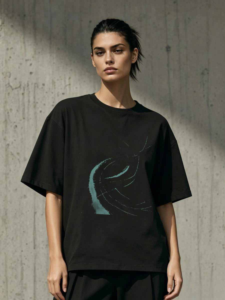 T-Shirts Street Shot Women Cot - Urban Street Fashion Photography บทวิจารณ์และราคา