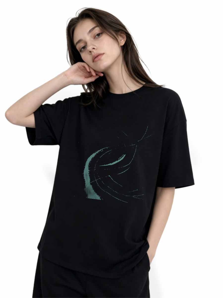 T-Shirts Street Shot Women Cot - Urban Street Fashion Photography บทวิจารณ์และราคา