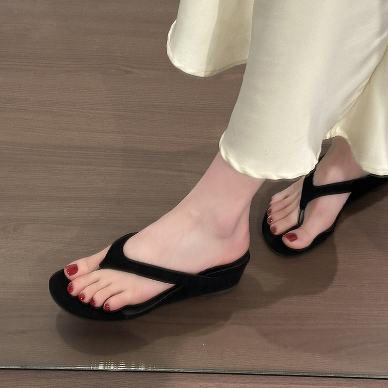 Vintage Summer Fashion Wedges  - Street Fashion Rome บทวิจารณ์และราคา