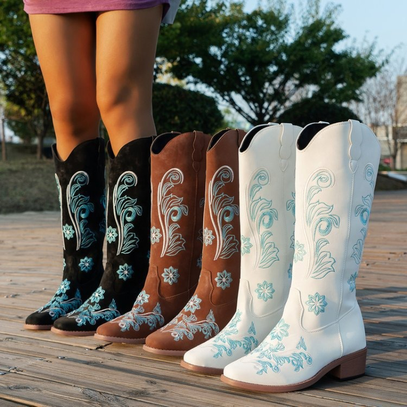 Retro Women Boot Fashion Women - Street Fashion Style Youtube บทวิจารณ์และราคา