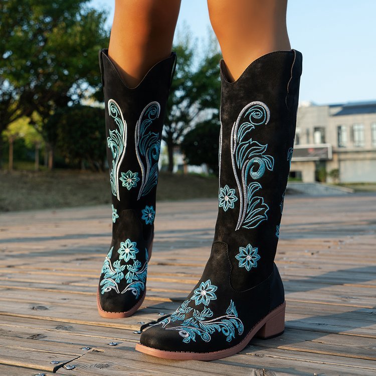 Retro Women Boot Fashion Women - Street Fashion Style Youtube บทวิจารณ์และราคา
