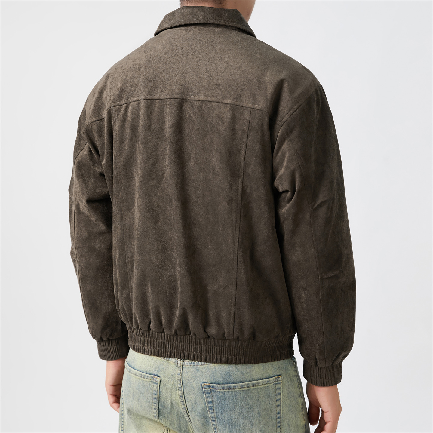 Men Cropped Boxy Minimalist Fa - Coach Jacket Bomber บทวิจารณ์และราคา