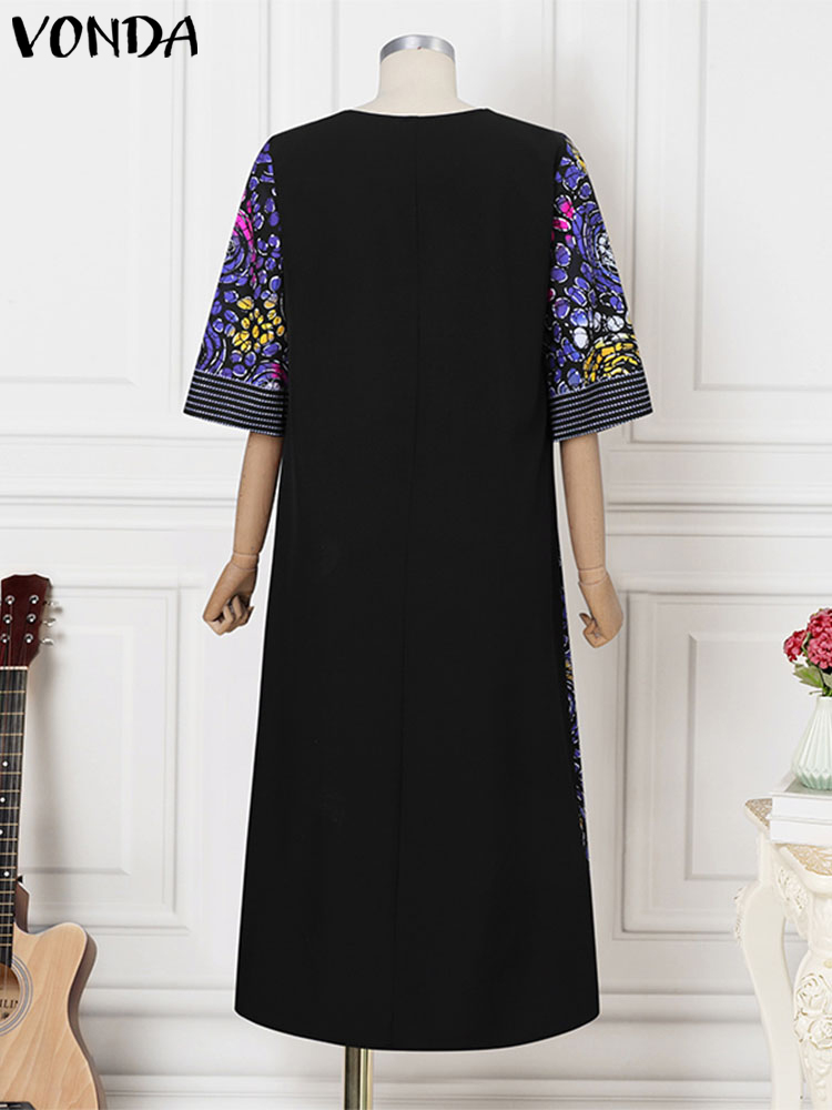 Plus Size Women Long Dress 202 - Street Fashion Plus Size บทวิจารณ์และราคา