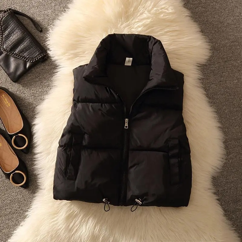 Women's Padded Puffer Sleevele - Puffer Vest Padded บทวิจารณ์และราคา