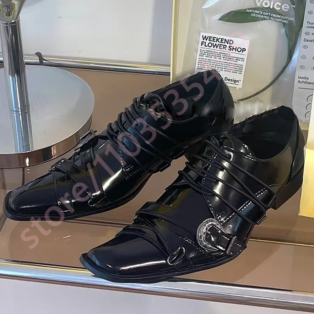Black Pointed Toe Women's Thic - Street Fashion Shoes บทวิจารณ์และราคา