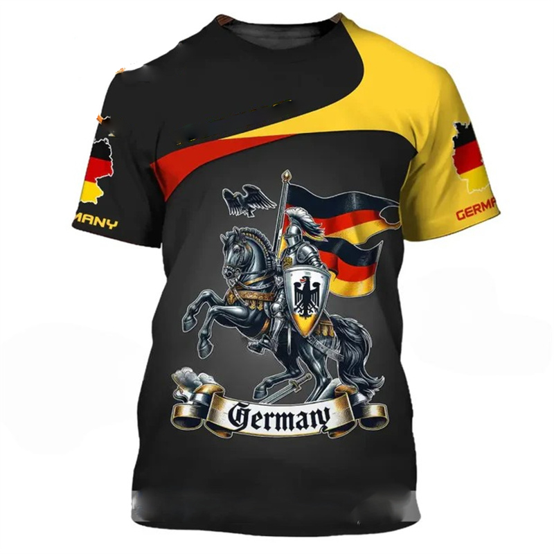 Germany Flag National Emblem T - Street Fashion Germany บทวิจารณ์และราคา