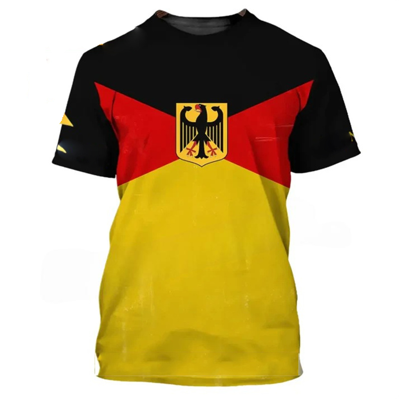 Germany Flag National Emblem T - Street Fashion Germany บทวิจารณ์และราคา