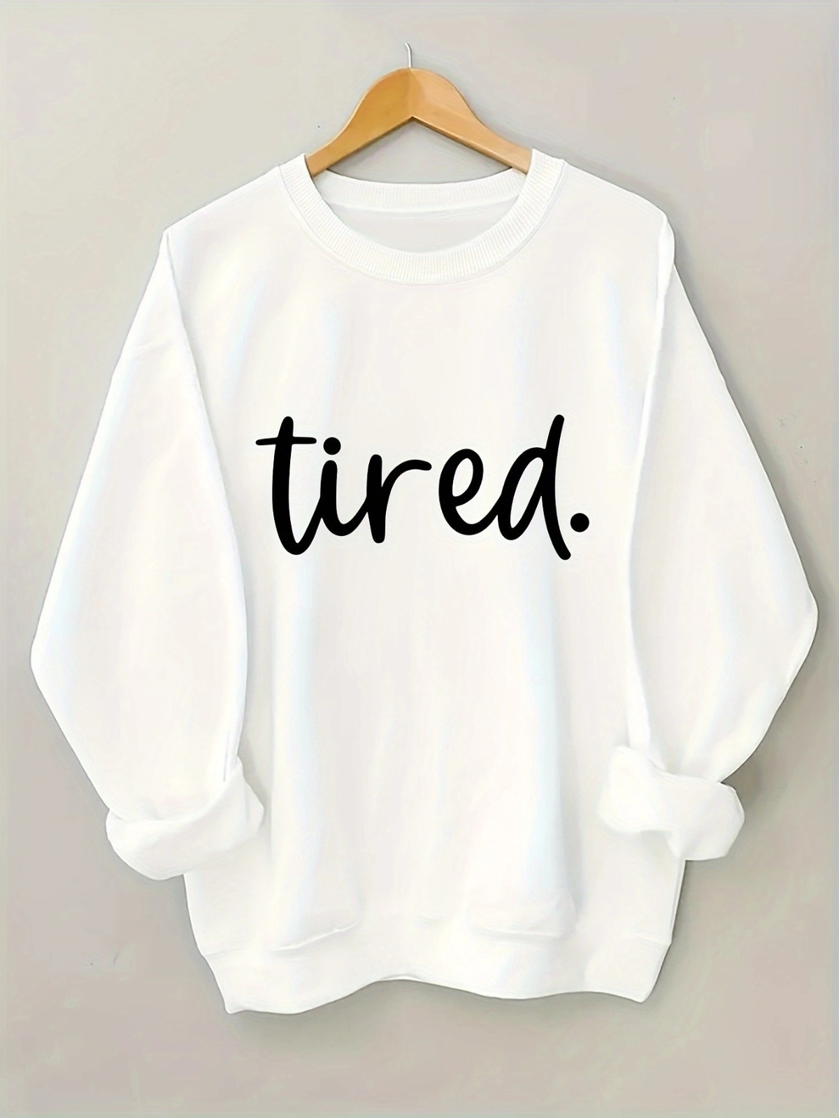 Women's Casual Fashion Letter  - Street Fashion Taiwan บทวิจารณ์และราคา