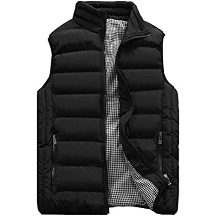 XinYangNi Mens Puffer Vest Qui - Puffer Vest Padded บทวิจารณ์และราคา