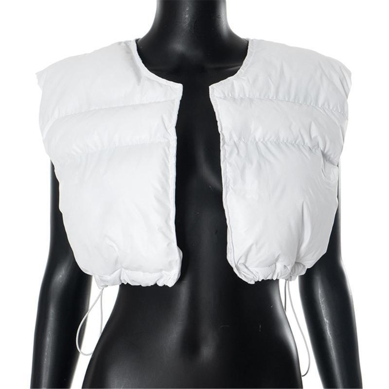 652F Womens Cropped Puffer Ves - Puffer Vest Padded บทวิจารณ์และราคา