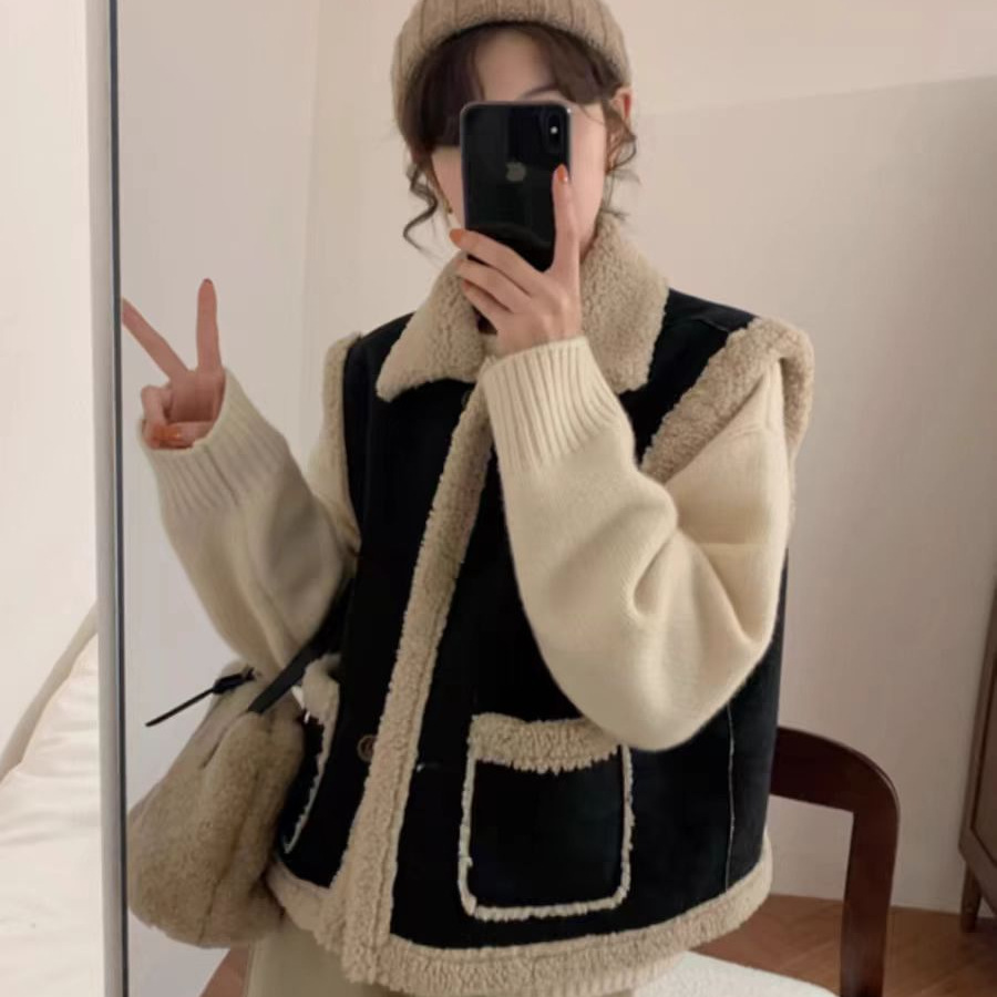Vests Waistcoats Thick Womens  - Puffer Vest Padded บทวิจารณ์และราคา