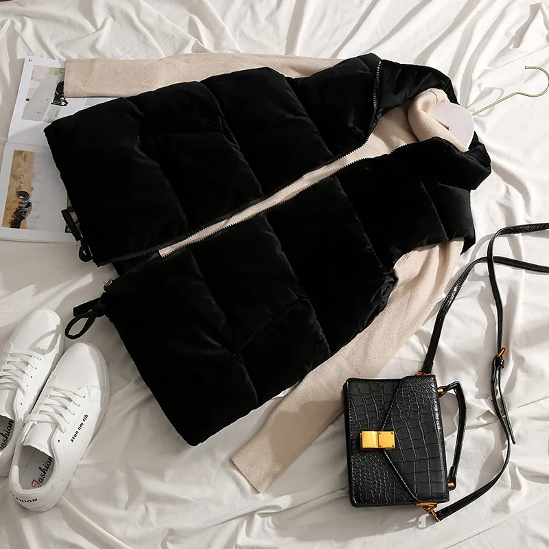 2023 New Vest Women Winter Pad - Puffer Vest Padded บทวิจารณ์และราคา
