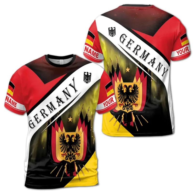 Fashion New Germany Flag Men T - Street Fashion Germany บทวิจารณ์และราคา