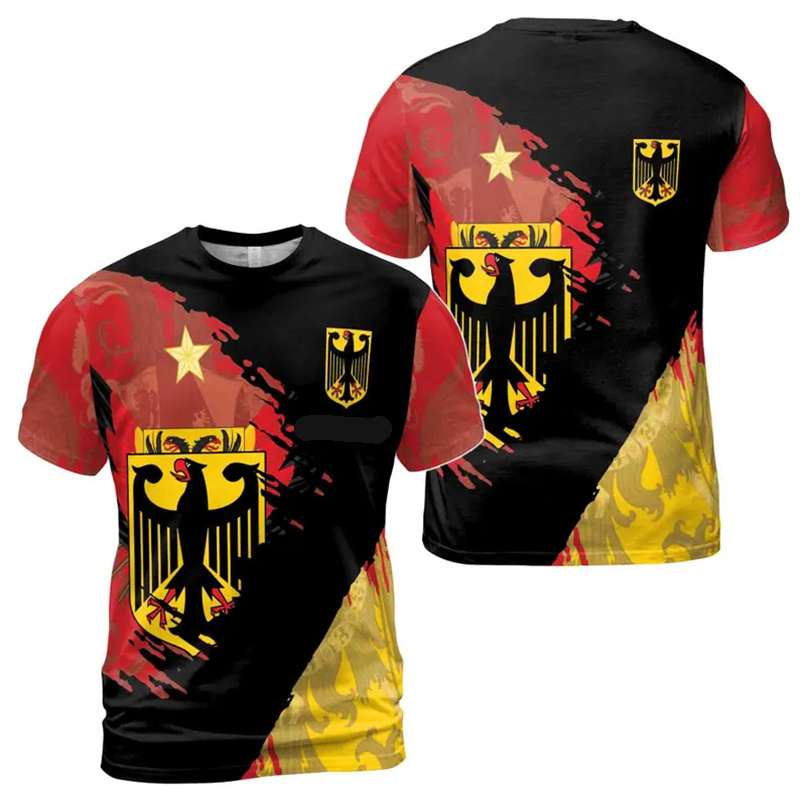 Fashion New Germany Flag Men T - Street Fashion Germany บทวิจารณ์และราคา