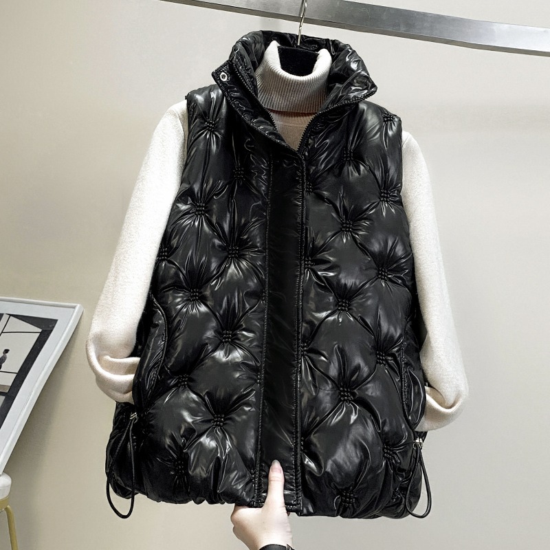 2025 New Down Cotton Waistcoat - Puffer Vest Padded บทวิจารณ์และราคา