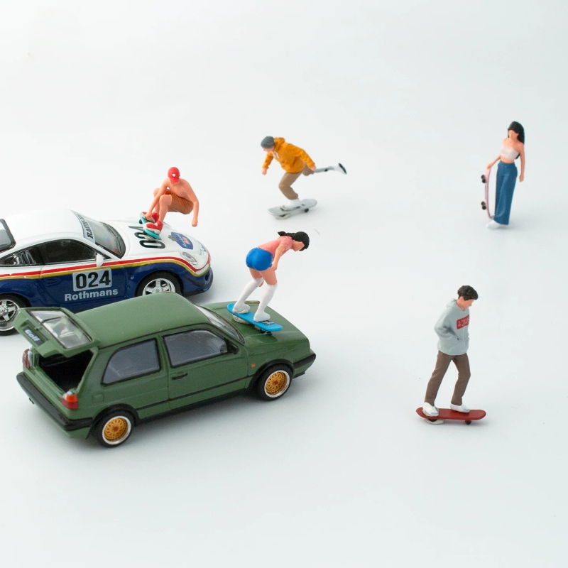 1/64 Resin Painted 3D Printing - Street Fashion Guys บทวิจารณ์และราคา