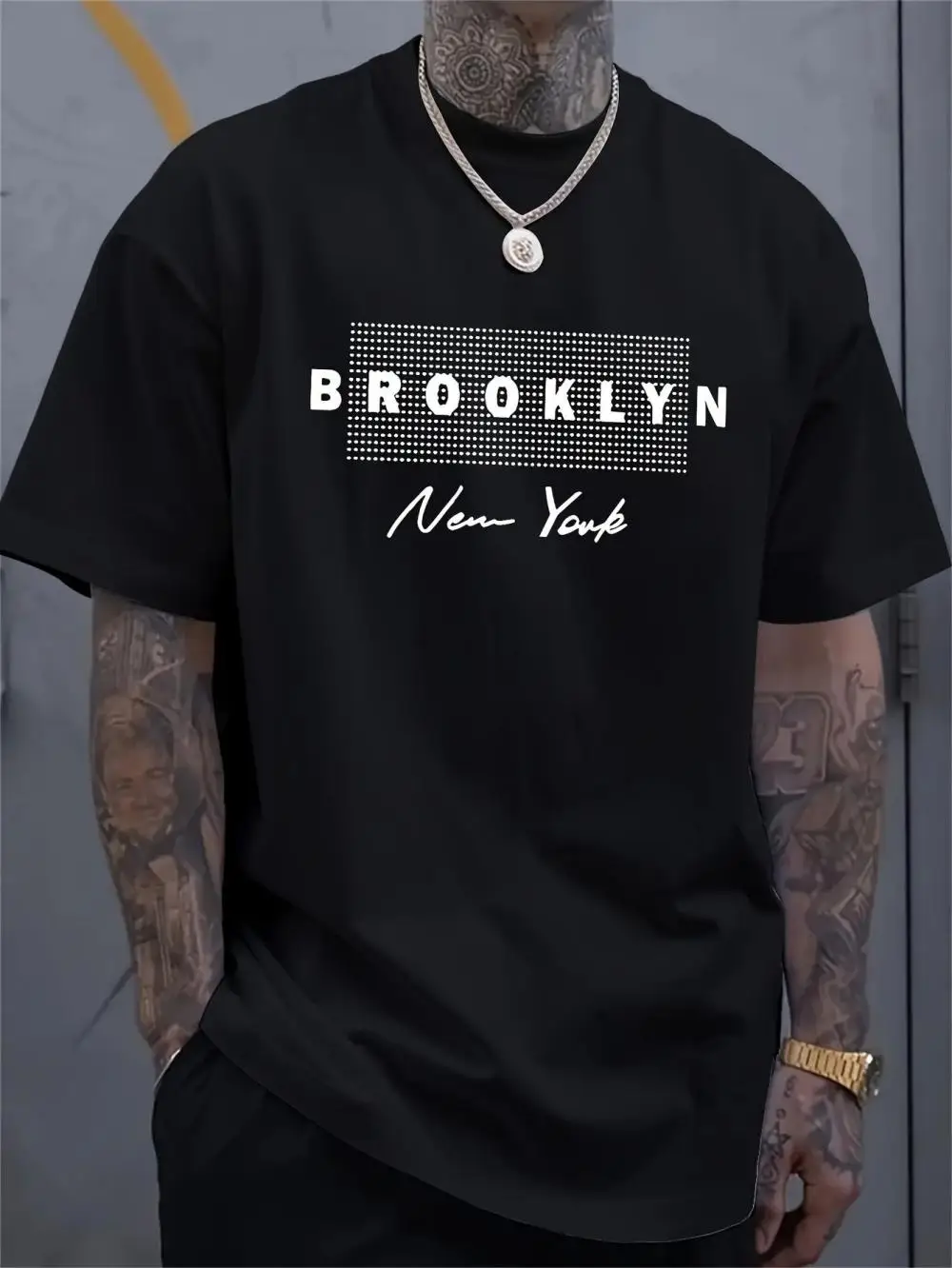 Men's New York Letter Printed  - Street Fashion Of New York บทวิจารณ์และราคา