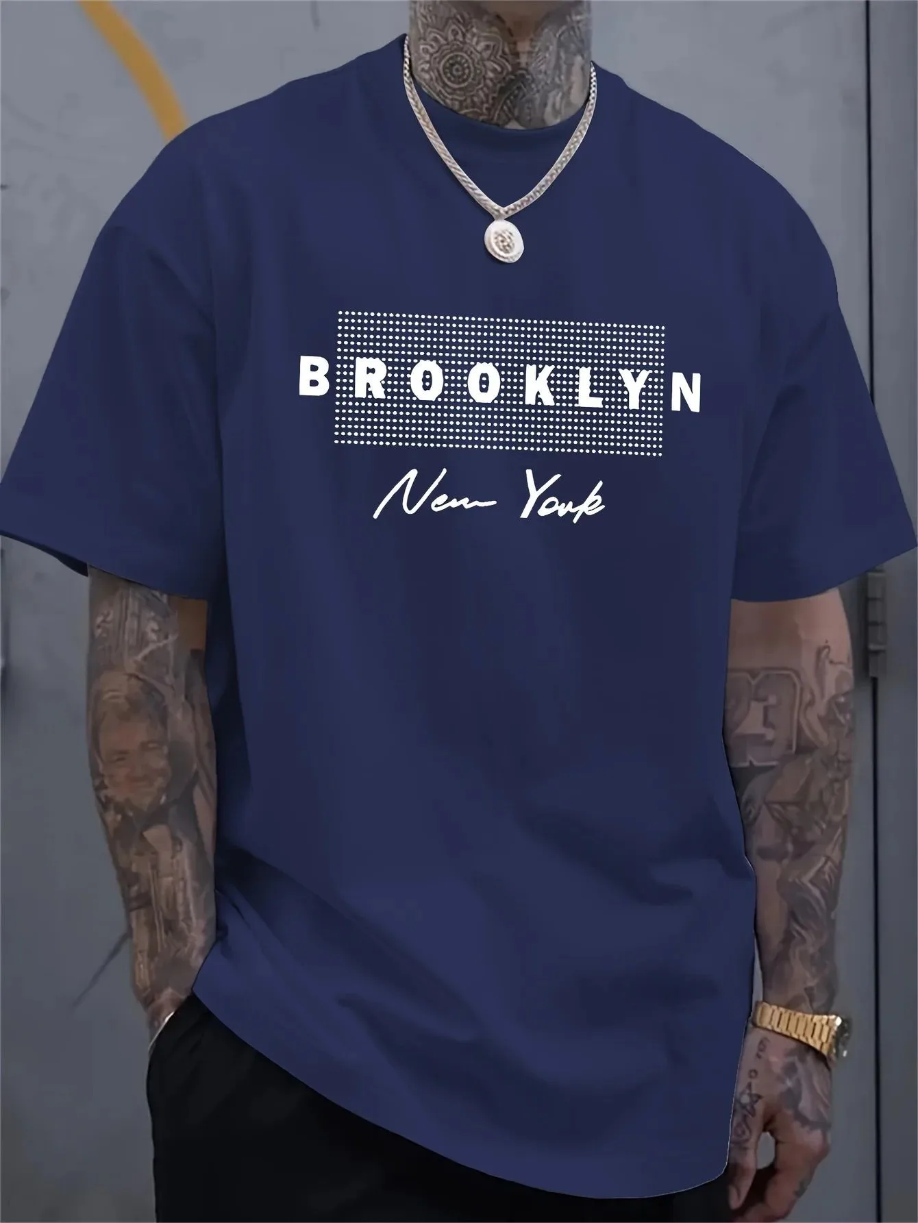 Men's New York Letter Printed  - Street Fashion Of New York บทวิจารณ์และราคา