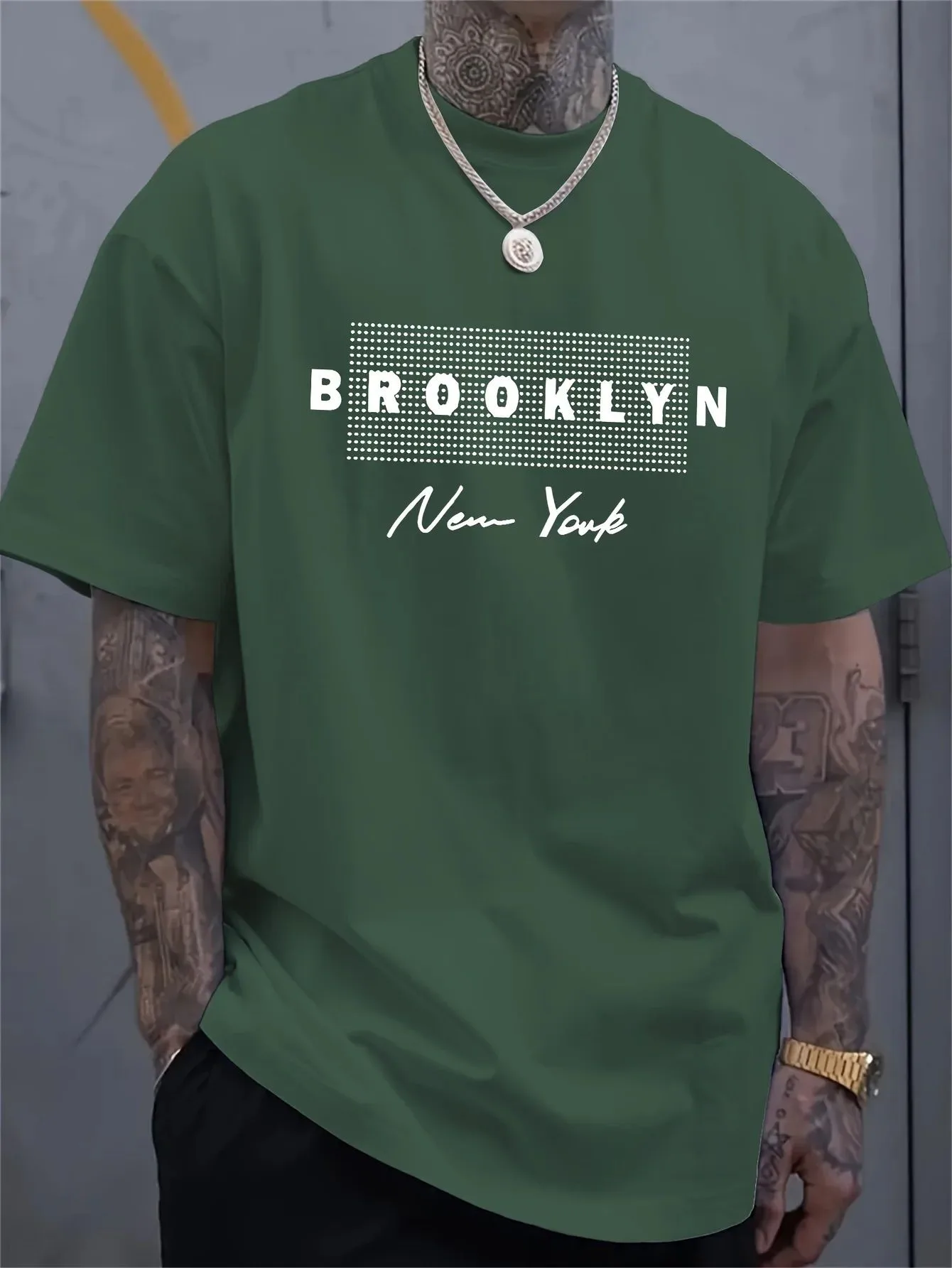Men's New York Letter Printed  - Street Fashion Of New York บทวิจารณ์และราคา