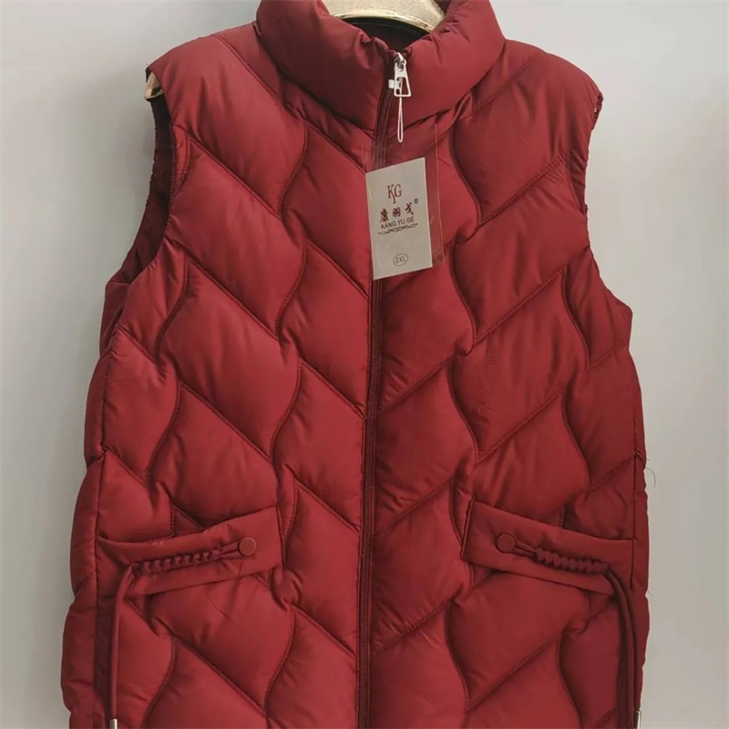 Winter Middle Aged Mom Cotton  - Puffer Vest Padded บทวิจารณ์และราคา