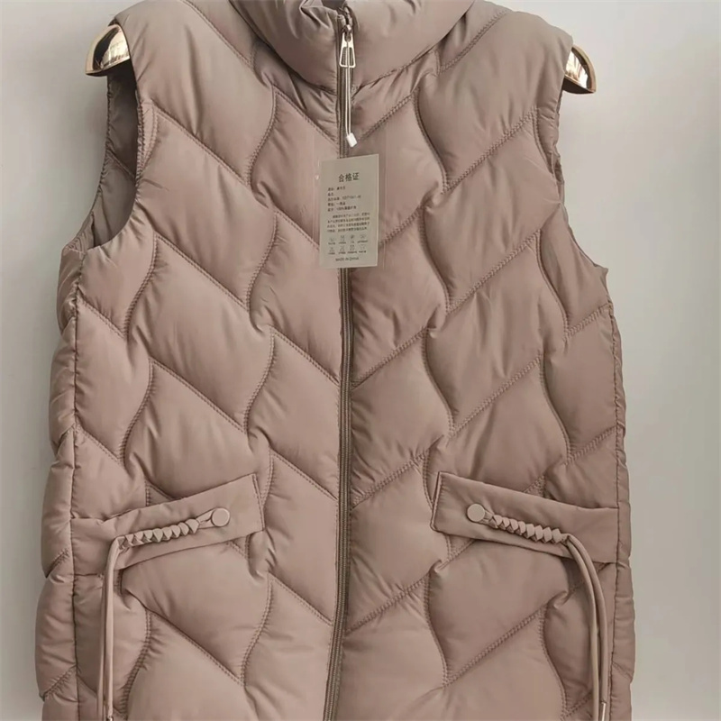 Winter Middle Aged Mom Cotton  - Puffer Vest Padded บทวิจารณ์และราคา