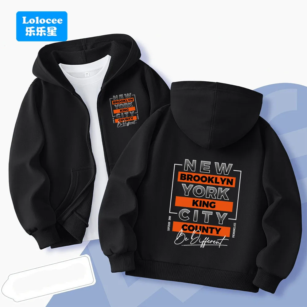 NEW YORK USA Letter Boys' Hood - Street Fashion Of New York บทวิจารณ์และราคา