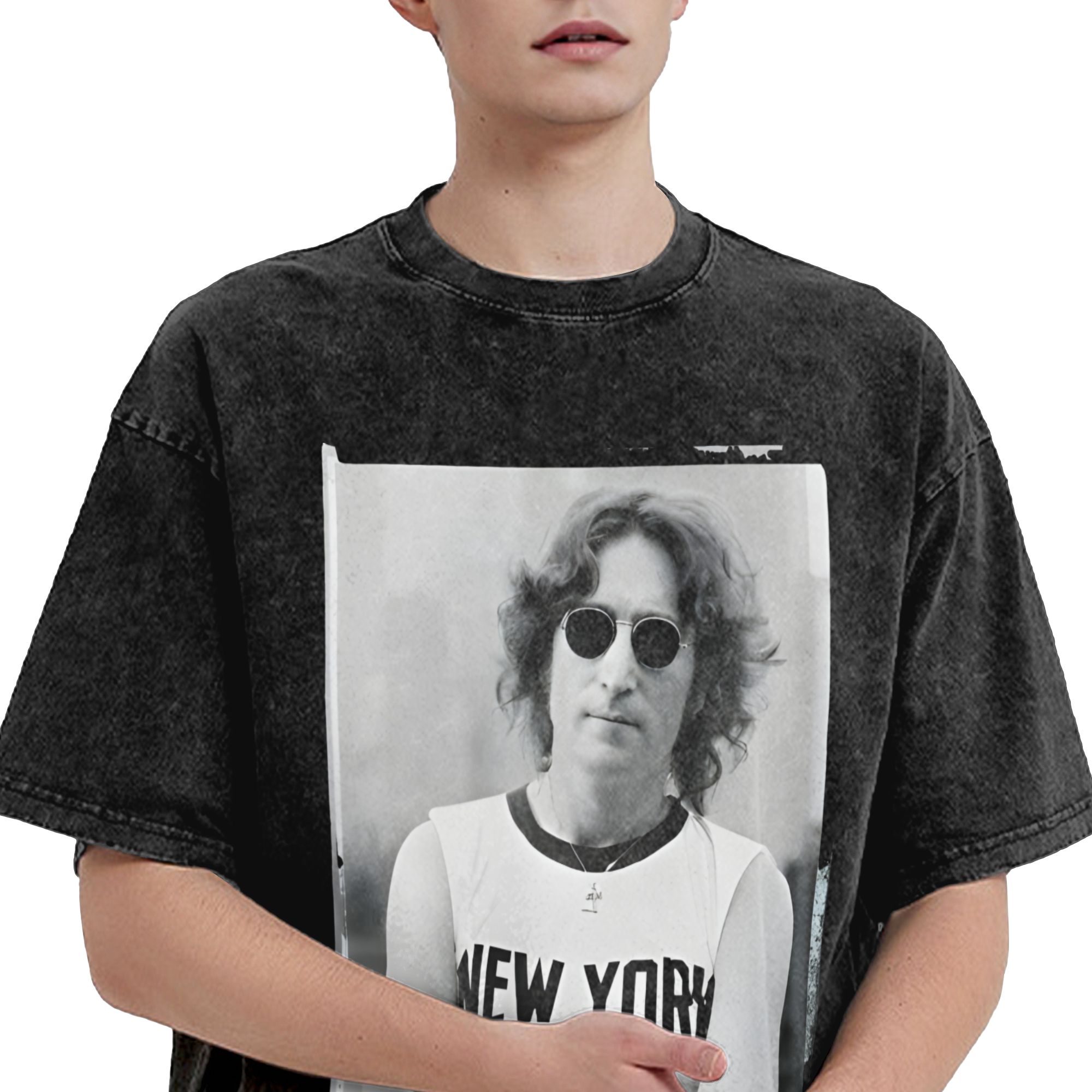 Harajuku Washed Shirt John Len - Street Fashion Of New York บทวิจารณ์และราคา