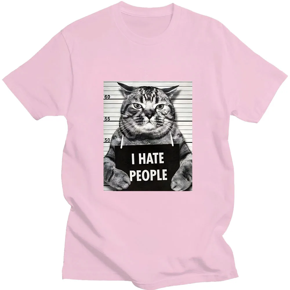 Asian sizeI Meow Print T-shirt - Street Fashion Asian บทวิจารณ์และราคา