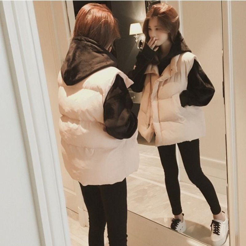 Women Winter Warm Cotton Padde - Puffer Vest Padded บทวิจารณ์และราคา