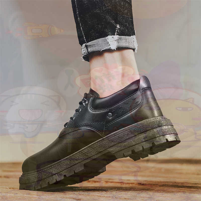 Dark Natural Leather Fashion T - Street Fashion Asian บทวิจารณ์และราคา