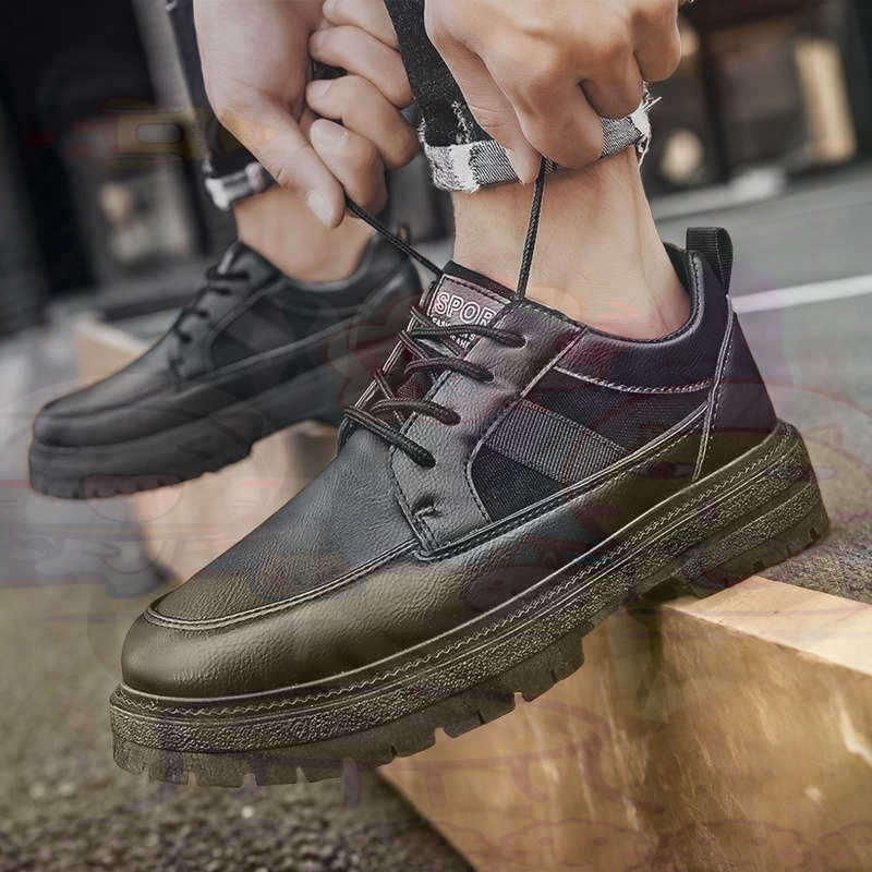 Dark Natural Leather Fashion T - Street Fashion Asian บทวิจารณ์และราคา