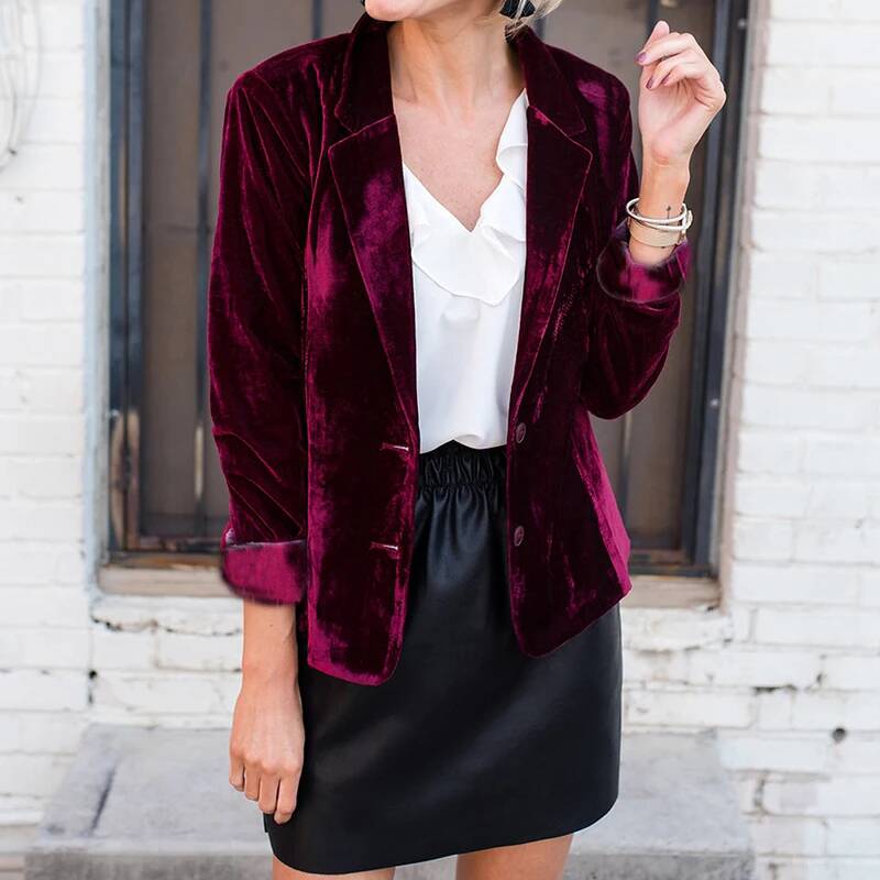 Casual Slim Long Sleeve Women' - Street Fashion Taiwan บทวิจารณ์และราคา