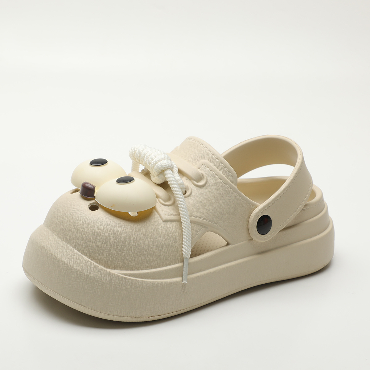 Cute DIY Big Eyes Fashion Clog - Girl Fashion Street บทวิจารณ์และราคา