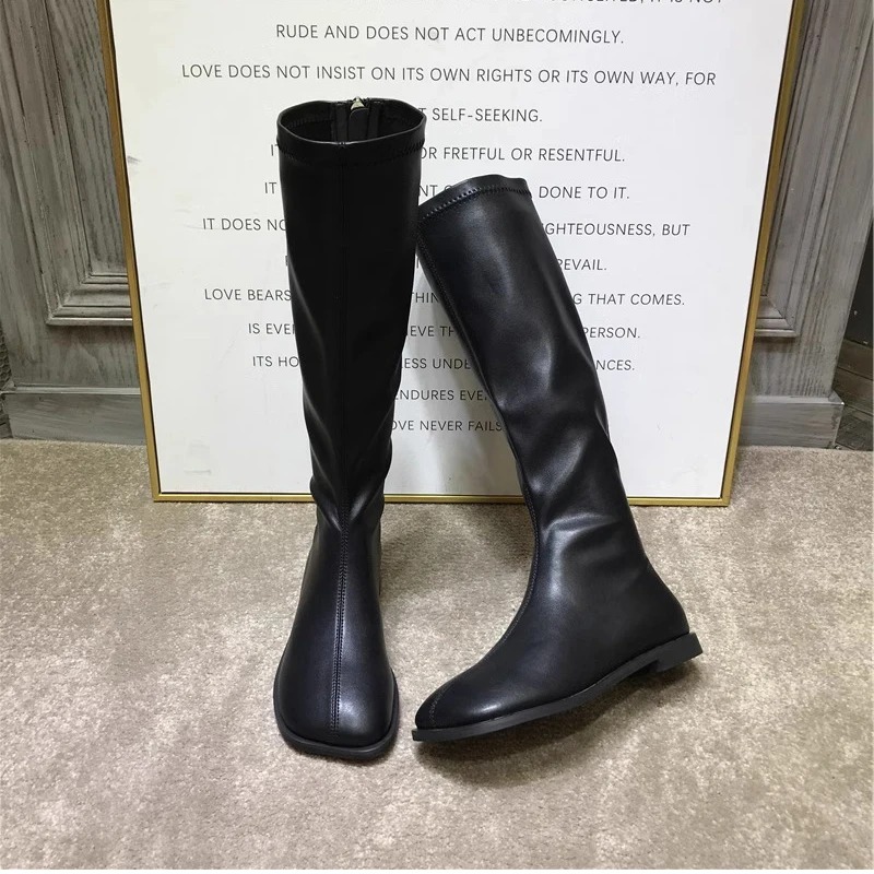 Street Style Stretch Women Kne - Street Fashion Rome บทวิจารณ์และราคา