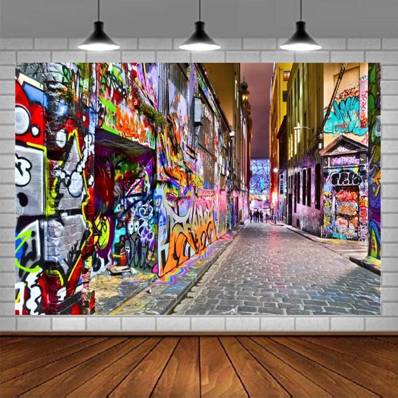 Urban Graffiti Photography Bac - Urban Street Fashion Photography บทวิจารณ์และราคา