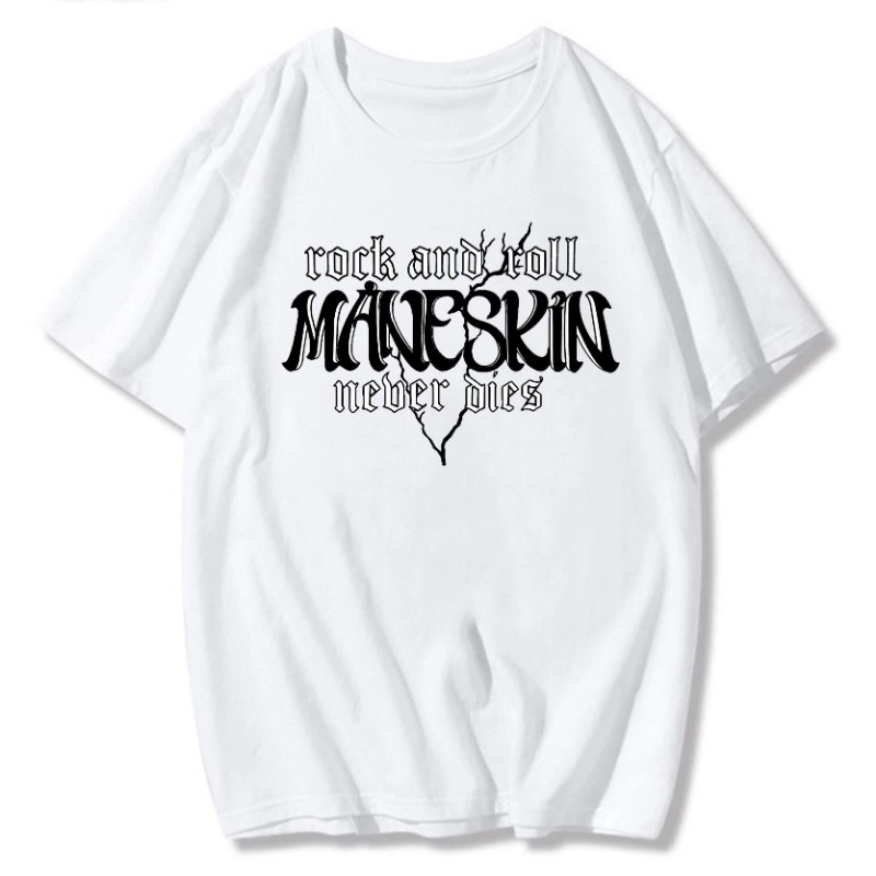 Oversized T Shirt Graphic Mane - Street Fashion Asian บทวิจารณ์และราคา