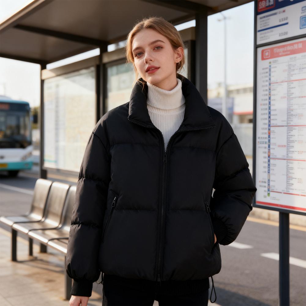 Parkas Women Coat Jacket Autum - Puffer Vest Padded บทวิจารณ์และราคา