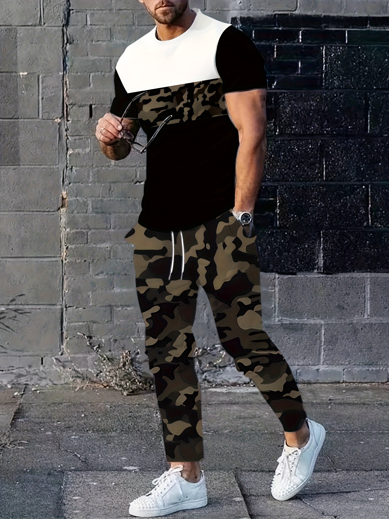2026 Summer New Men's Short-Sl - Camo Pattern Set บทวิจารณ์และราคา