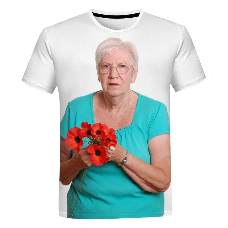 Summer Fun New Grandma Pattern - Street Fashion Plus Size บทวิจารณ์และราคา