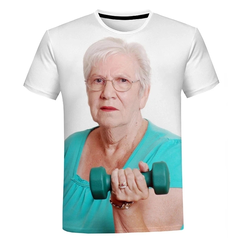 Summer Fun New Grandma Pattern - Street Fashion Plus Size บทวิจารณ์และราคา