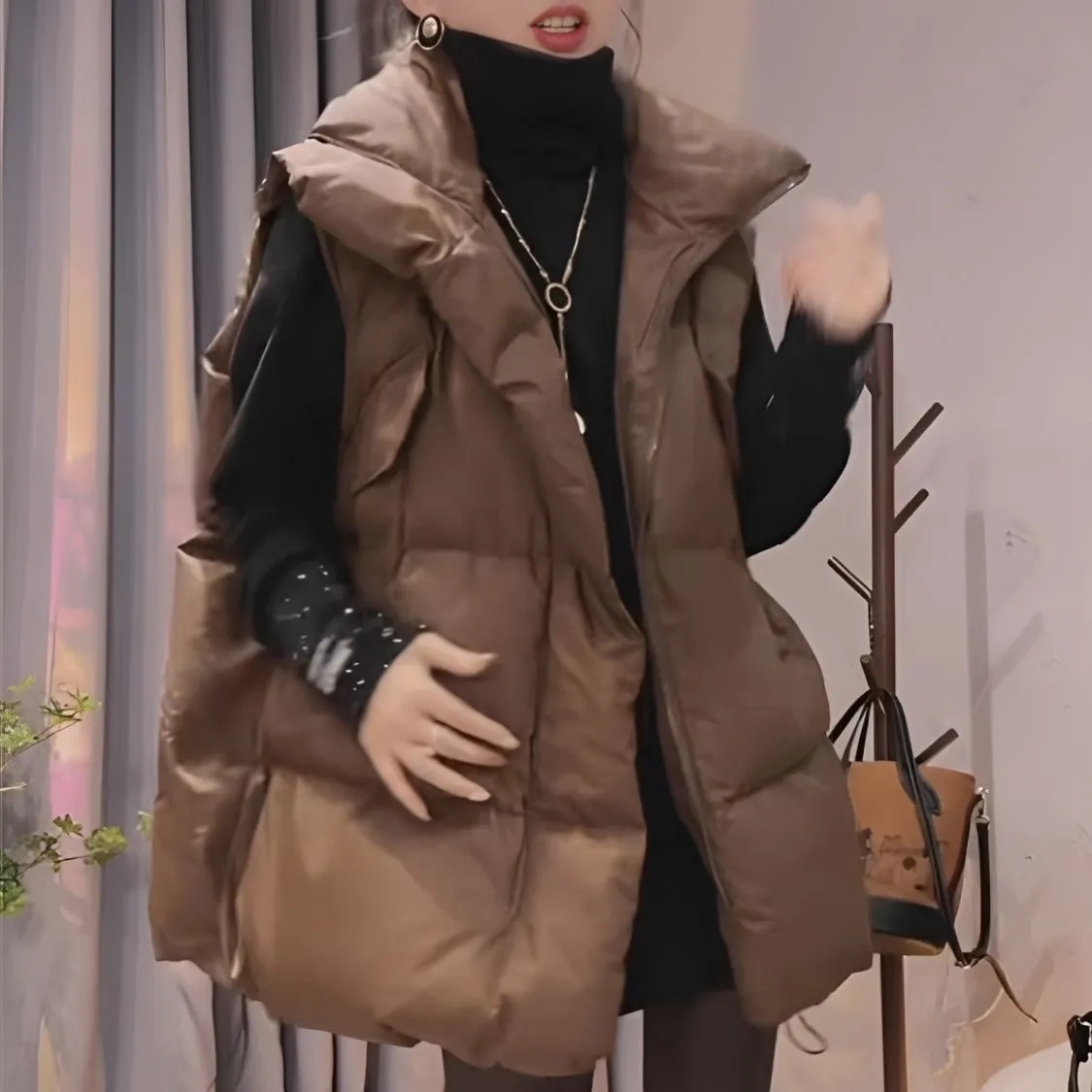 2026 Women Large Size 4XL Park - Puffer Vest Padded บทวิจารณ์และราคา