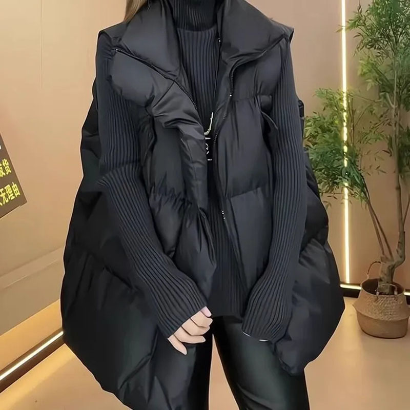 2026 Women Large Size 4XL Park - Puffer Vest Padded บทวิจารณ์และราคา