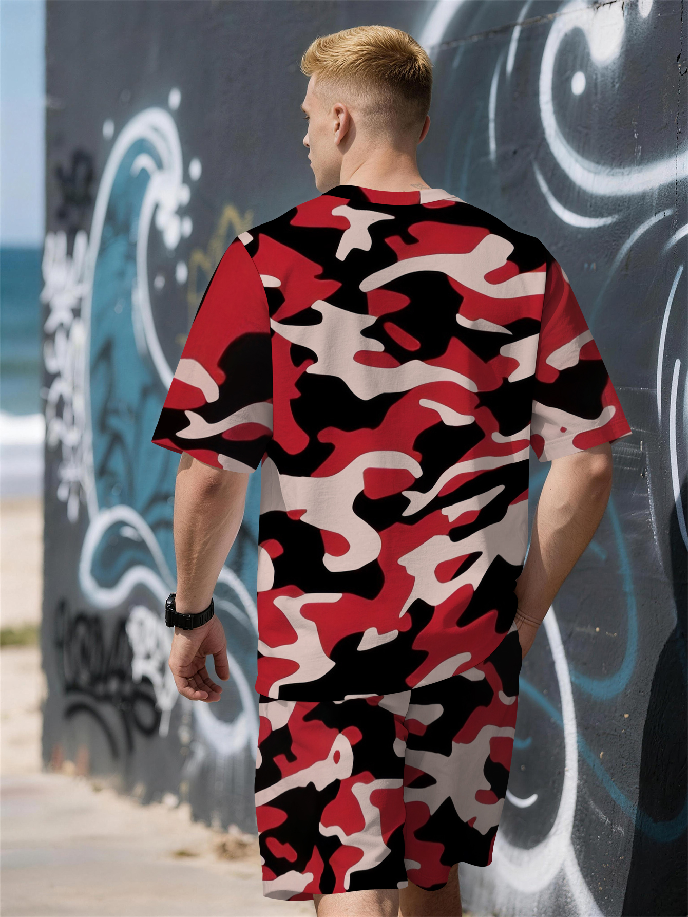 2026 Summer New Men's Short-Sl - Camo Pattern Set บทวิจารณ์และราคา