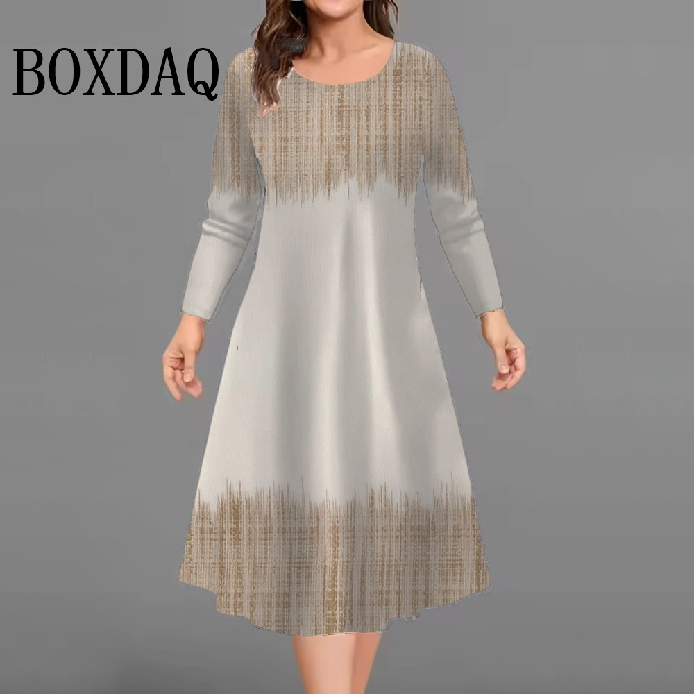 Fashion Women'S Dresses Autumn - Street Fashion Plus Size บทวิจารณ์และราคา