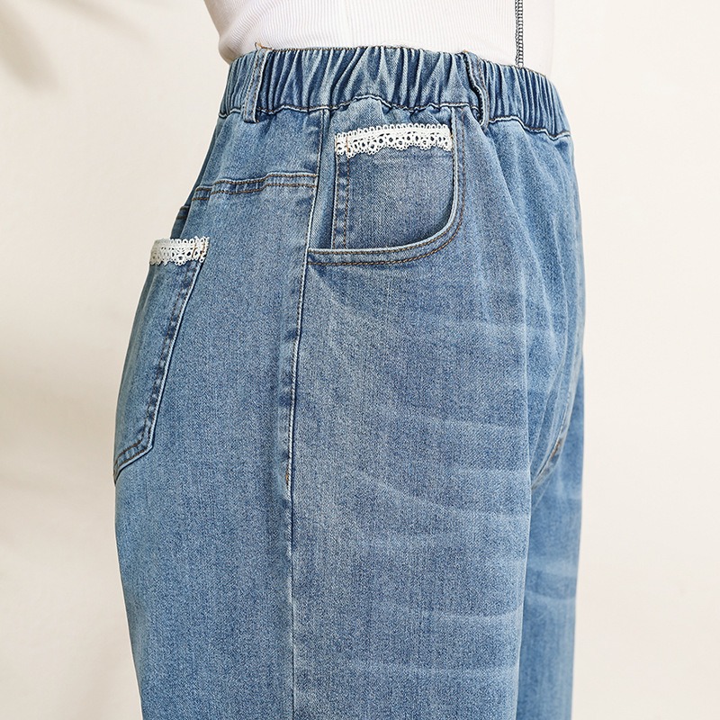 Women Wide Leg Jeans 7XL 9XL S - Street Fashion Plus Size บทวิจารณ์และราคา