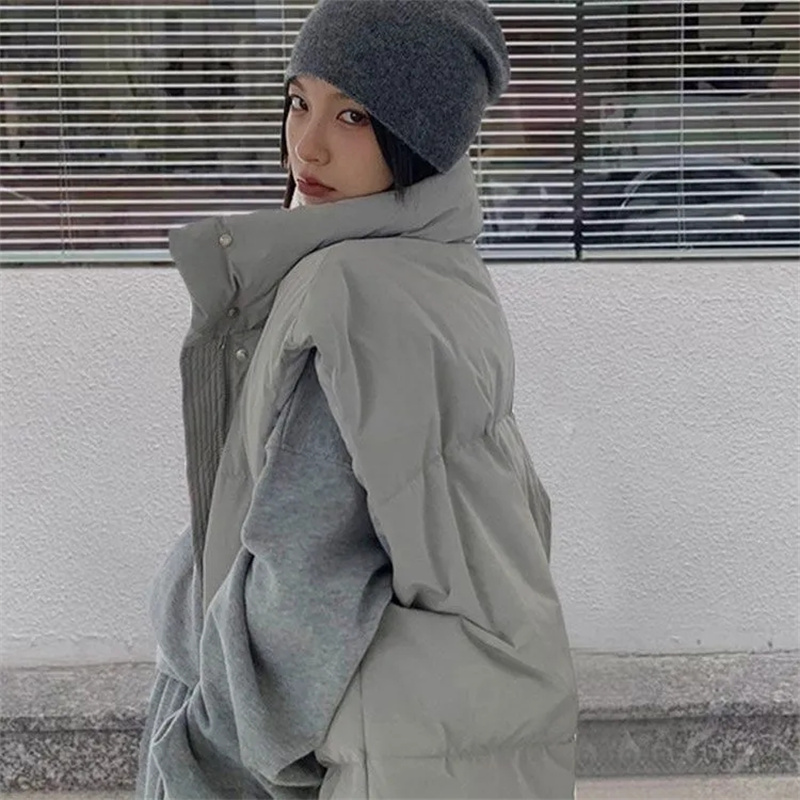 2024 New Korean Winter Jackets - Puffer Vest Padded บทวิจารณ์และราคา